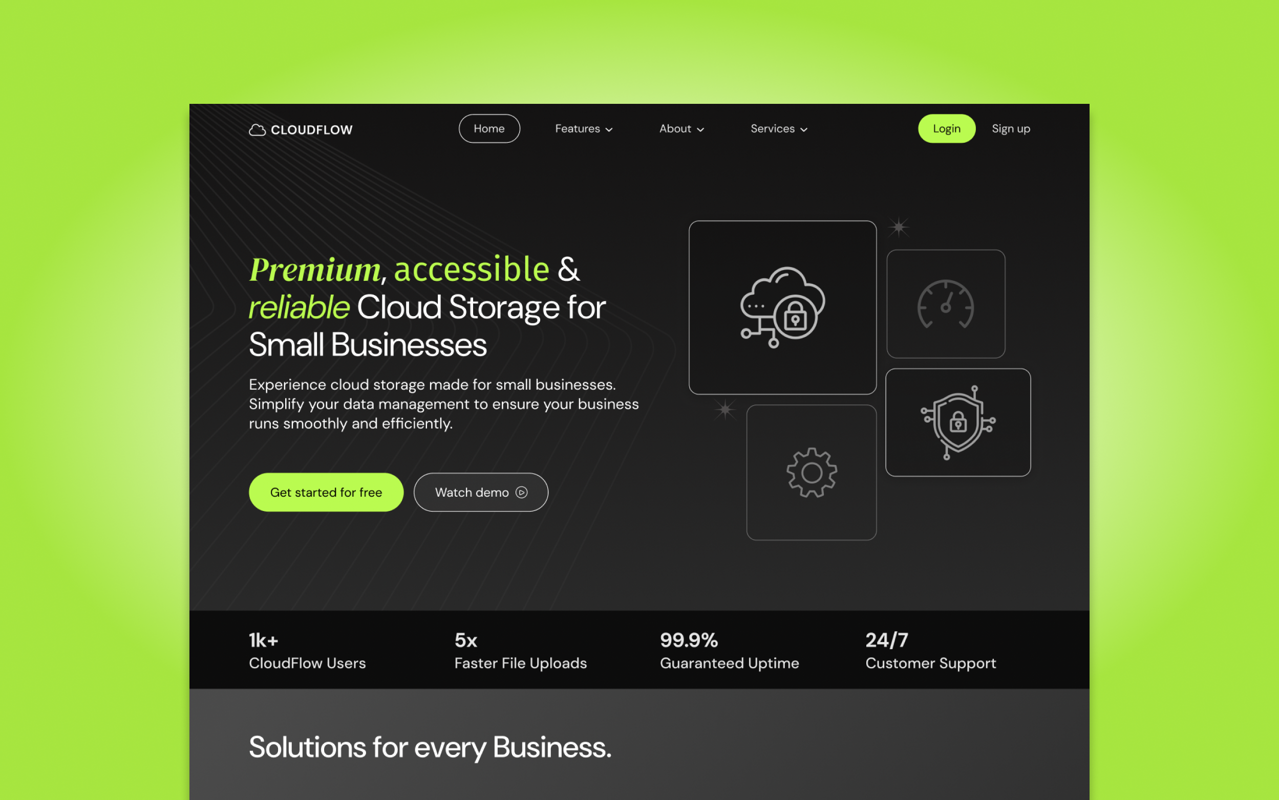 CLOUDFLOW - Website Design Melbourne